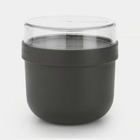 Namams ir remontui brabantia  BRABANTIA Make & Take brokastu trauks  0.5L  dark grey 204180