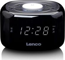 Interjerui LENCO  Lenco CR12BK FM clock radio with night light