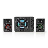 Kompiuterinės kolonėlės NEDIS  Nedis GSPR31021BK Spēļu skaļrunis 2.1 / 33W / LED