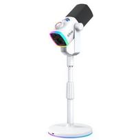 Ausinės su mikrofonu FIFINE  AmpliGame AM8 PRO S , White
