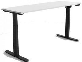 Kompiuterių kėdės / stalai up up  W-57051PT/KB-D22-30S (1500x750x25mm) White / Black Frame 2/2