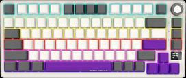 Kompiuterio klaviatūra LORGAR  LORGAR KBP7075W  Wireless 75% Mechanical Gaming Keyboard Pro  Beige  EN layout