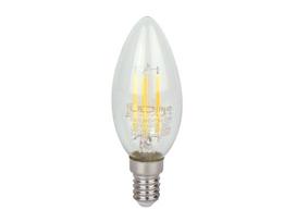 Stalinė lempa yongnuo  LED spuldze E14 5W 4000K 600lm 220-240V FILAMENT C35 CANDLE DIMMABLE LED line LITE
