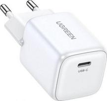Adapteriai Ugreen  Nexode Mini 30W PD White