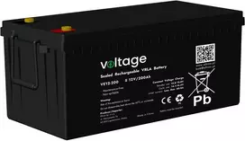 AGM Battery Voltage 12V 200Ah VE12-200 (6-9 years lifespan)
