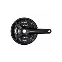 Shimano FC-MT210-3 175mm 44/32/22T / Black / Švaistikliai