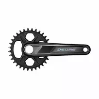 Shimano FC-M6100-1 175mm 32T / Black / Švaistiklis
