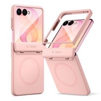 Tech-Protect Kevlar Aura MagSafe Case for Samsung Galaxy Z Flip 8 - Pink