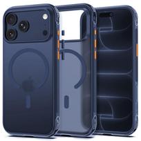 Tech-Protect MagAir MagSafe CC Case for iPhone 18 Pro Max / 17 Pro Max - Matte Dark Blue