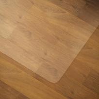 HOMCOM apsauginė grindų danga, neslystanti, 1,5 mm storio, 100 x 150 cm, permatoma, Skaidrus
