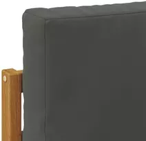 Lauko sofos komplektas 6 vnt. Natūralus ir antracitas