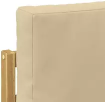 Lauko sofos komplektas 7 vnt. 7 vietos Balta ir kreminė