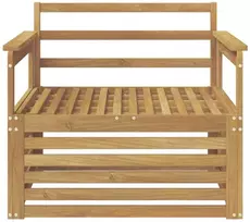 Lauko sofa Kietos akacijos mediena Balta