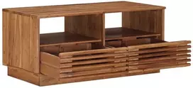 Rankų darbo kavos stalas Teak medžio rudas 85 x 45,5 x 40 cm