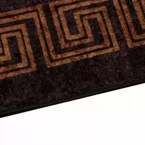 Kilimėlis MARSA Juoda 100 x 150 cm Poliesteris ir PVC