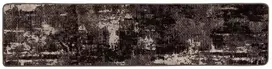 Kilimėlis MARSA Juoda ir Balta 50 x 100 cm Poliesteris ir PVC