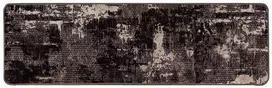 Kilimėlis MARSA Juoda ir Balta 100 x 350 cm Poliesteris ir PVC