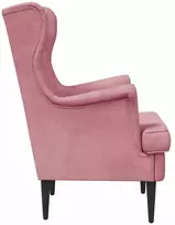 Fotelis Krėslas Rožinė Aksomas