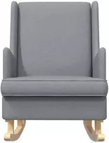 Supamasis krėslas Šviesiai pilka 62 x 80 x 85 cm audinys