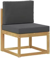 Lauko baldų komplektas Lauko sofos komplektas 5 vnt. 4 vietos Balta ir antracito