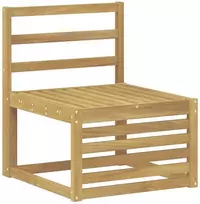 Lauko sofos komplektas 4 vnt. Balta Kietos akacijos mediena