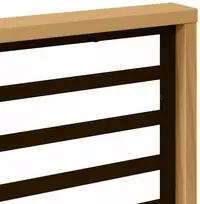 Lauko sofos komplektas 7 vnt. Balta ir kreminė Poliesteris