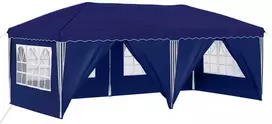 Pop-up šventinis palapinė 575 x 288 x 245 cm Mėlyna