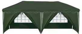 Pop-up šventinis palapinė 575 x 288 x 245 cm Žalia