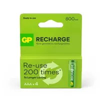 Įkraunamas elementas GP GPRHC083L001, AAA, 800 mAh, 4 vnt.