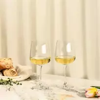 Vyno taurių komplektas Krosno Modern, stiklas, 0.650 l, 4 vnt.