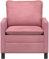 Sofa Rožinė 76 x 81 x 87,5 cm Aksomas