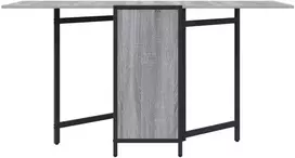 Valgomojo stalas 144 x 60 x 75 cm Apdirbta mediena Pilka Sonoma