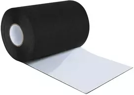 Dirbtinio žolės juosta su klijais Juoda 15 cm x 20 m