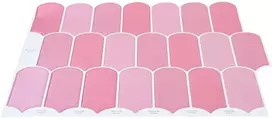 Pūkuota plytelė 50 vnt. Rožinė 30 x 30 cm Poliuretanas ir PET