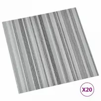 Savesiūnančių Grindų Plokštės Pilka ir juoda 30,5 x 30,5 cm
