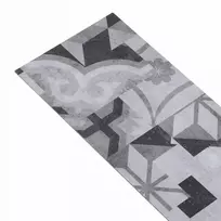 Savitepliamos PVC grindų lentos Pilkas raštas 30,5 x 61 cm
