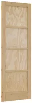 Vidaus durys 73,5 x 211 cm fanera Natūrali