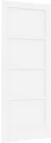 Vidaus durys 83 x 202 cm fanera Balta