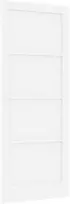 Vidaus durys 83 x 211 cm fanera Balta
