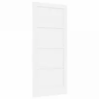 Vidaus durys 86 x 198,5 cm fanera Balta