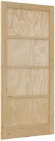 Vidaus durys 93 x 202 cm fanera Natūrali