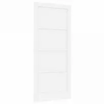 Vidaus durys 93 x 211 cm fanera Balta
