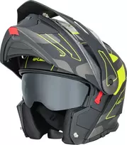 Atverčiamas motociklininko šalmas 3 viename W-TEC Neovu Graphic