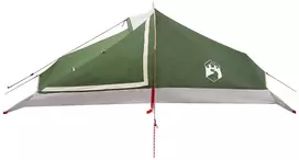 Pėsčiųjų kempingo palapinė 4 asmeniui Žalia