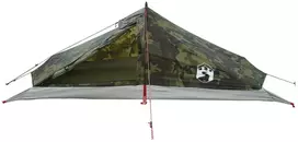 Pėsčiųjų kempingo palapinė 2 asmeniui Kamufliažinė