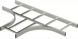 T-connector element MEKA KST-300 R=300 HDG