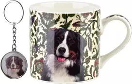 Affek Design NOYA Puodelis su raktų pakabuku 380 ml 9x13x9 cm Berno zenenhundas