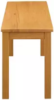 Valgomojo suolas 95 x 32 x 45 cm Kietas ąžuolo medis Natūrali