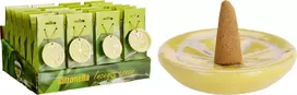 Mondex CITRONELLA smilkalų kūgeliai, 30 vnt., su laikikliu