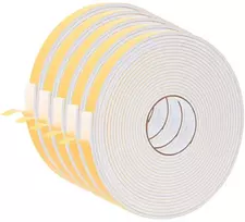 Savigautinė putų juosta 5 vnt. Balta 20mm x 10m CR putplastis